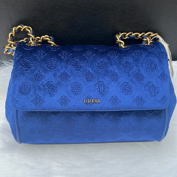 New GUESS Kimi Logo Convertible Crossbody - Picture 1 of 9